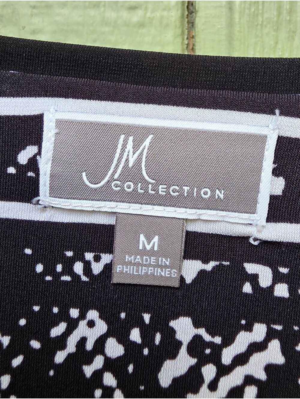 JM Collection- Women's Top - Classic Scoop Neck With Bat Sleeves #BL39 - Picture 3 of 12